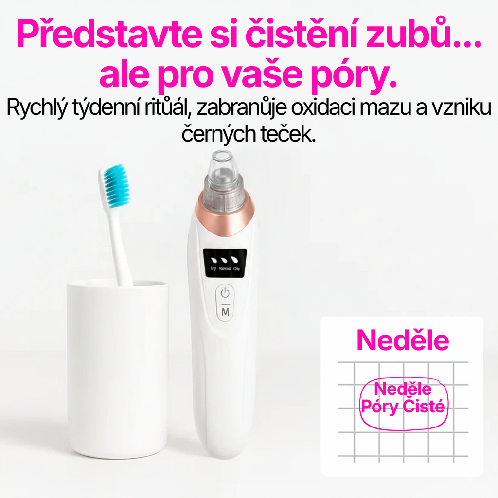 Skinforce: Vakuový vysavač pórů