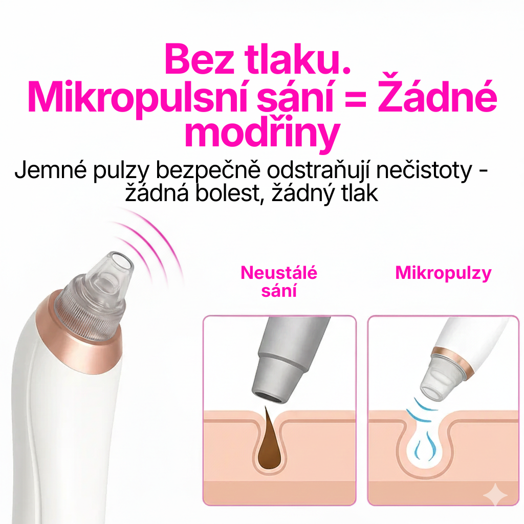 Skinforce: Vakuový vysavač pórů