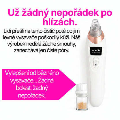 Skinforce: Vakuový vysavač pórů